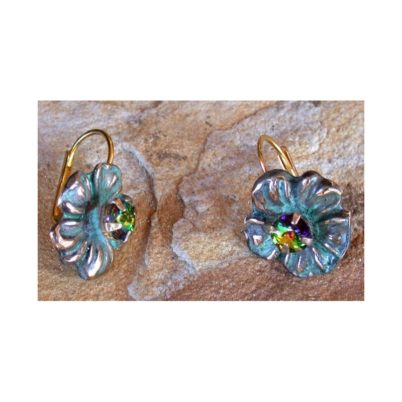 NAP418eCR - Dark Vitrail Swarovski Crystals