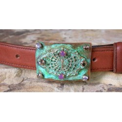 VNO131bW - Chestnut Dakota Distressed Leather