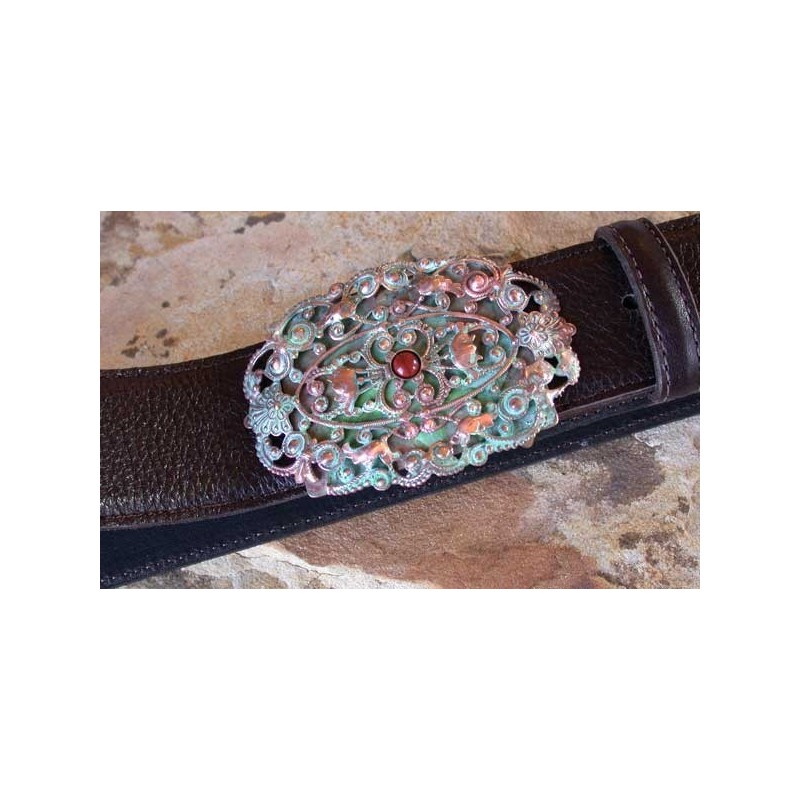 ECP331bH - Brown Grained Italian Leather