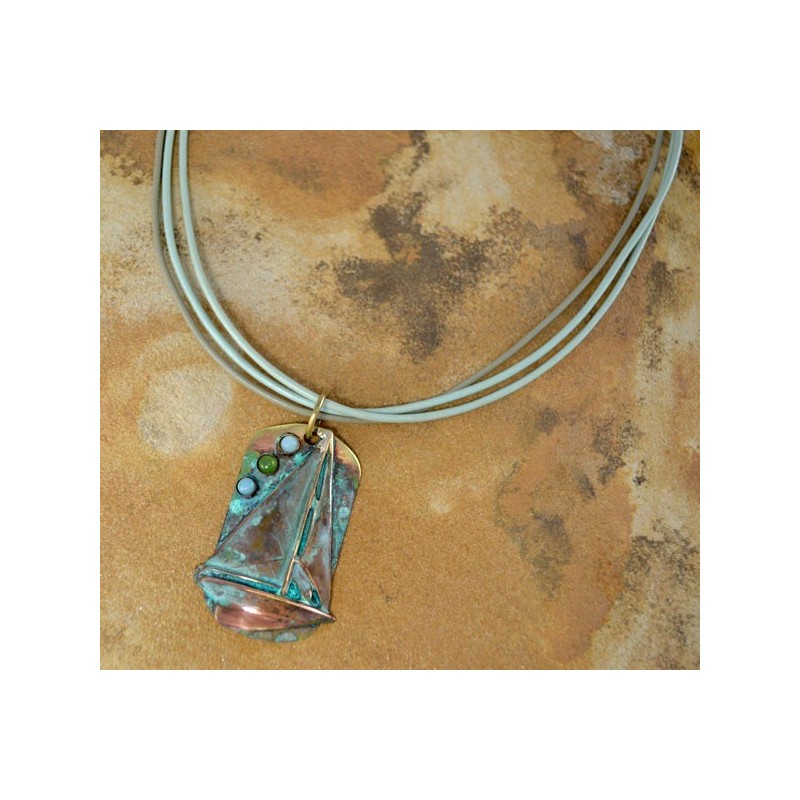 OCP4940pd - Lt Amazonite - Jade / Lt Green - Sage Rawhide