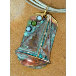 OCP4940pd - Detail: Lt Amazonite - Jade / Lt Green - Sage Rawhide