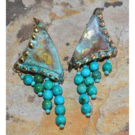 MOP72e - 14 karat Gold Filled Posts