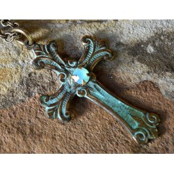 CRP899n - Detail: Pacific Blue Opal Crystals