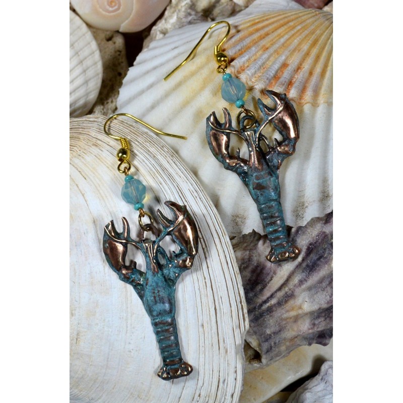 OCP672eCR Lobster Earrings