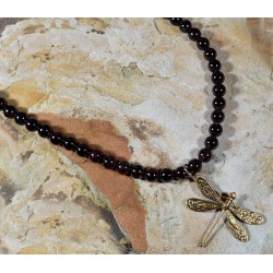 DRG7502nGA Dragonfly Necklace