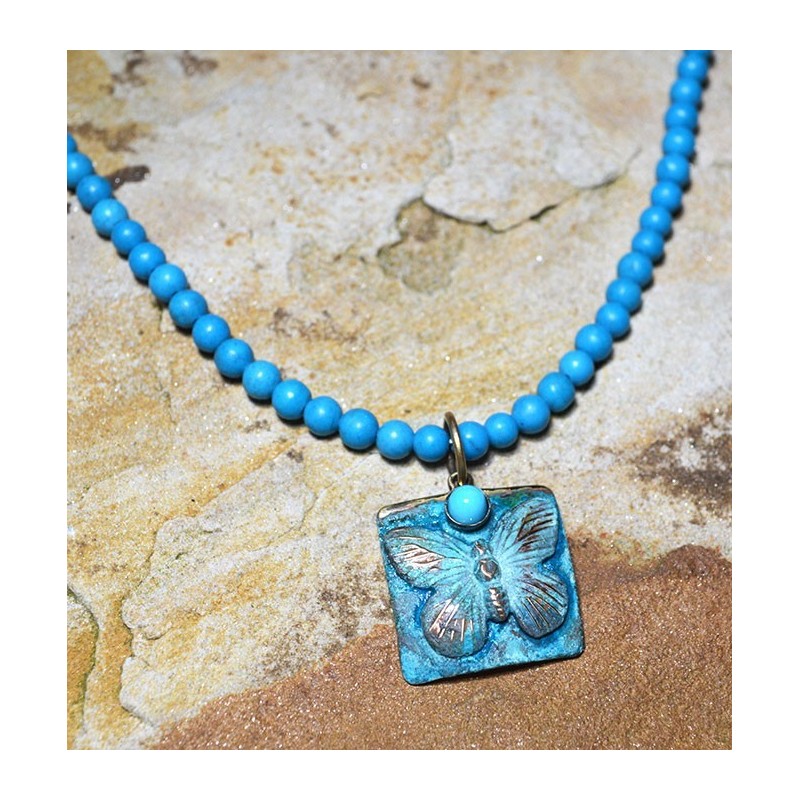 BUP129nTU Butterfly Necklace