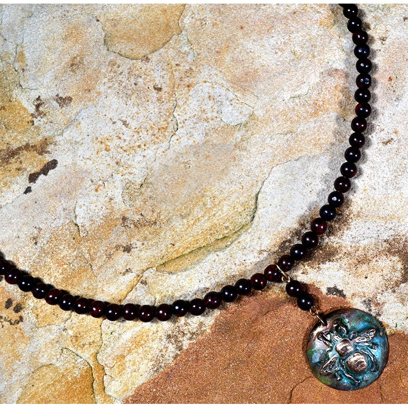 WBP898pdJS Bee Pendant