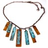 BHC237n Rectangle Necklace