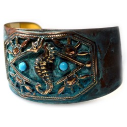 OCP141bcTU Seahorse Cuff