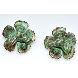 Verdigris Patina Horse Head...