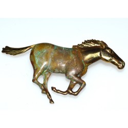 Olive Patina Solid Brass...