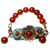 Sculptural Floral Rockband - Carnelian
